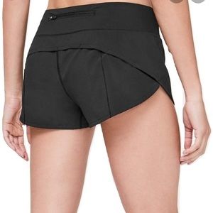 Lululemon Black Speed Up Shorts